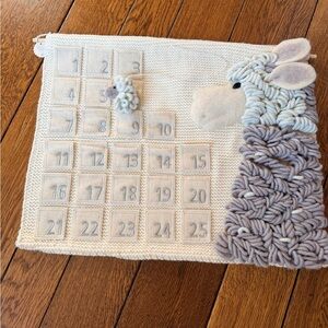 Llama Advent Calendar with Pockets